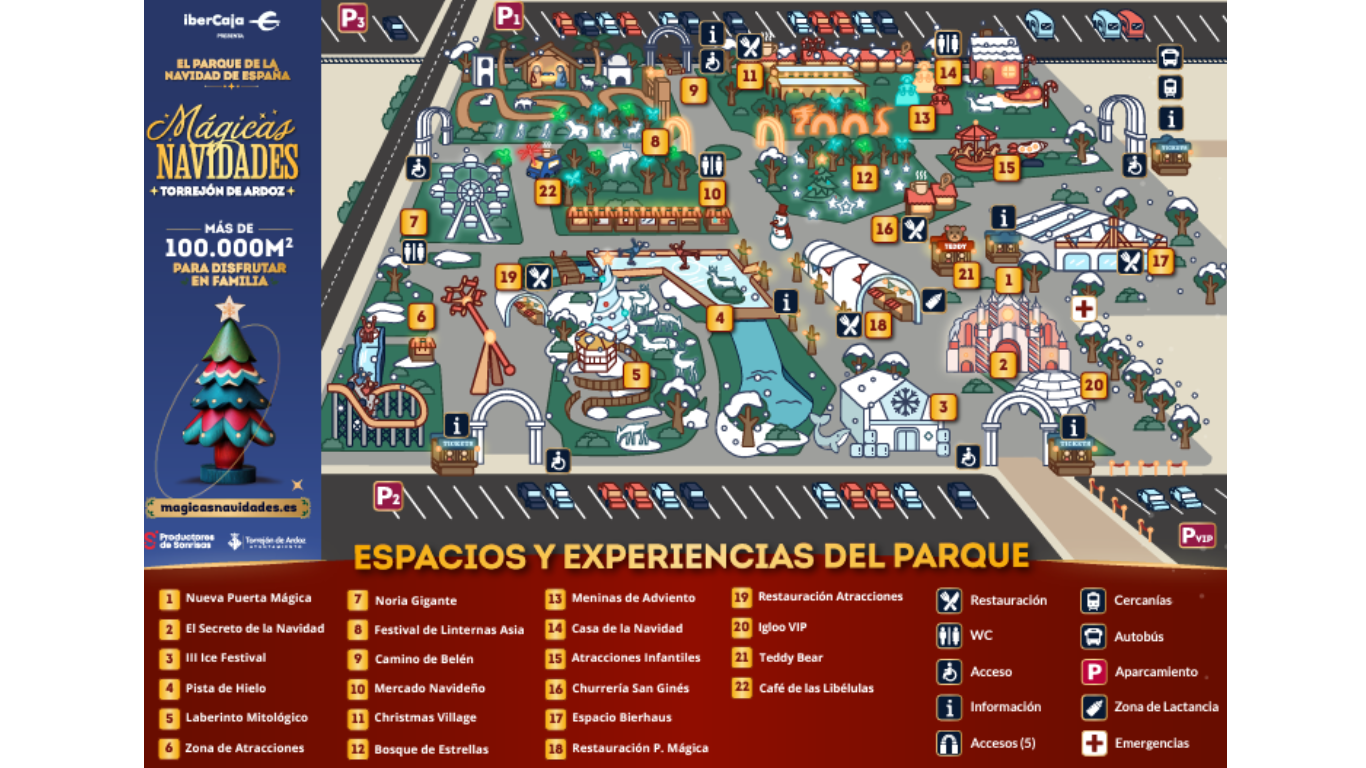 MAPA RECINTO MAGICAS NAVIDADES